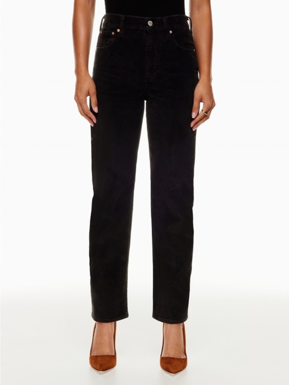 Aritzia Denim Forum The Arlo High Rise Straight 28L size 28
